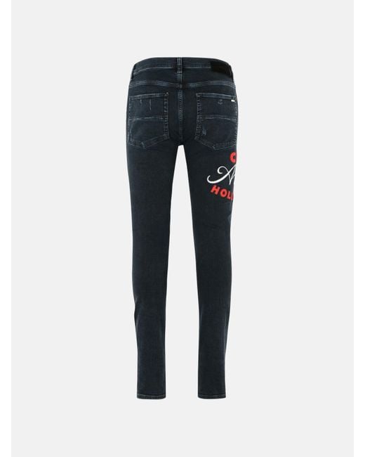 Amiri Blue Cotton Jeans for men