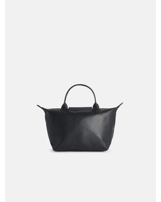Longchamp Black Bag With Leather 's Le Pliage Xtra' Handle