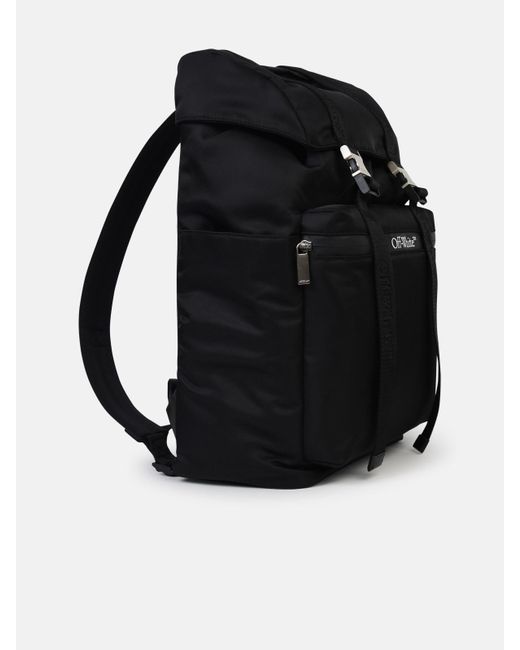 Off-White c/o Virgil Abloh Black Fabric Backpack for men