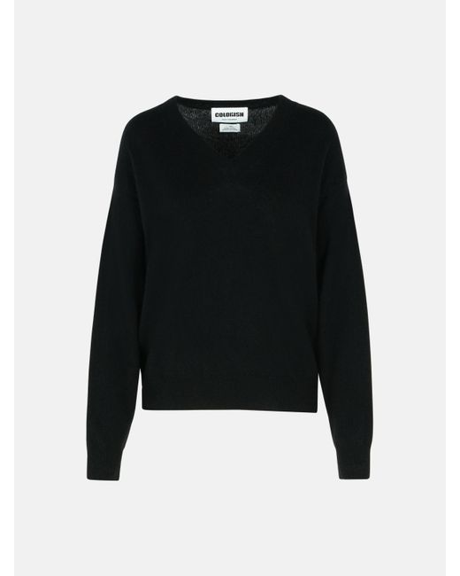 Colorush Black 'malibu V 2.0' Cashmere Sweater