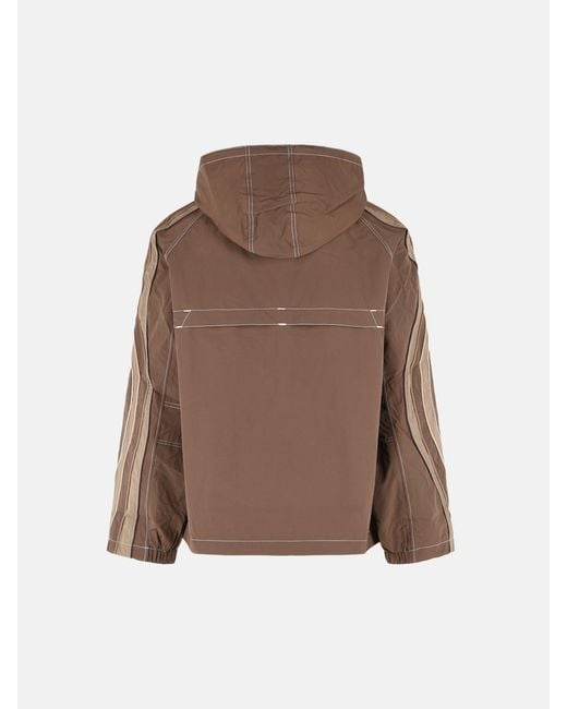 ERL Brown Nylon Jacket for men