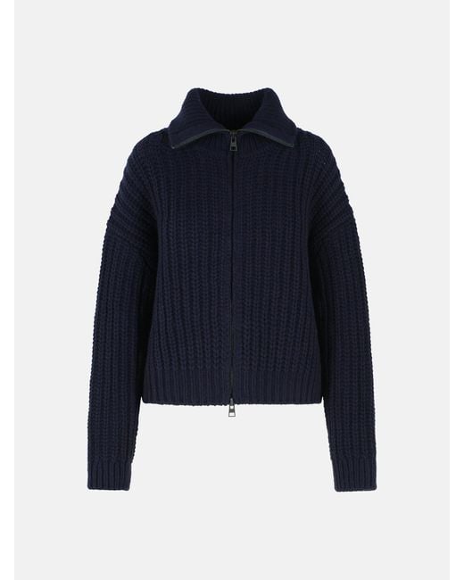 Closed Blue Wool Cardigan