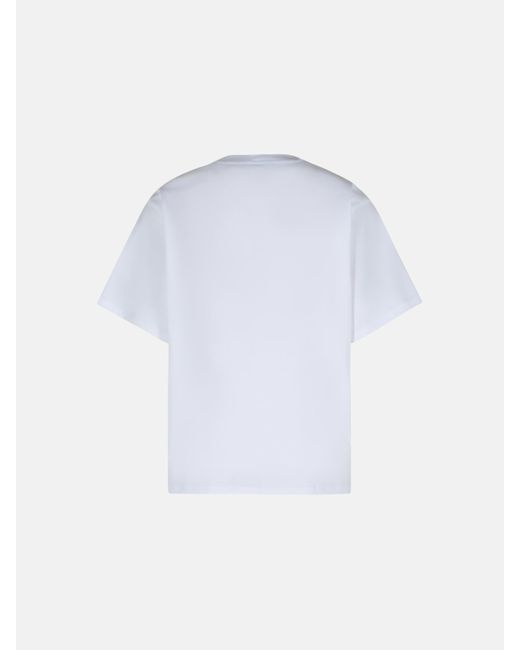 Loulou de Saison White 'telanto' Supima Cotton T-shirt