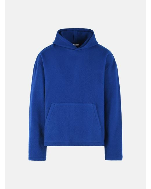 Rier Blue Wool Sweatshirt for men