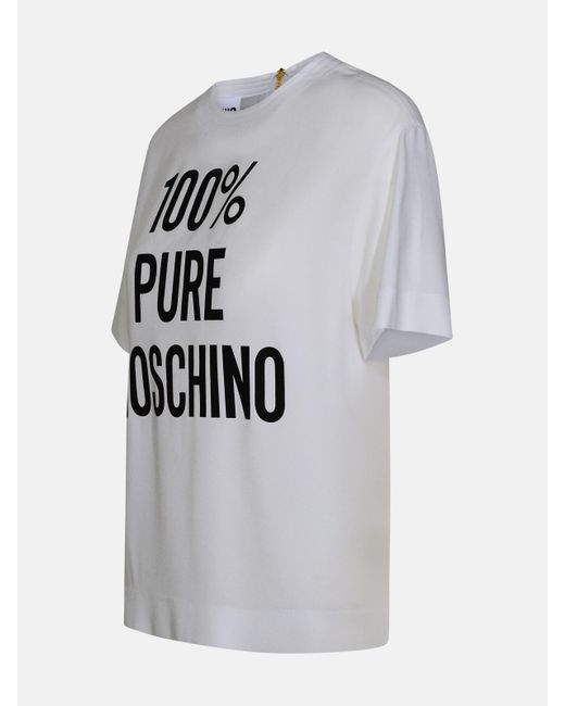 Moschino Gray Acetate T-shirt
