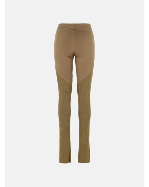 Adidas By Stella McCartney Natural Army Polyester Blend Trousers