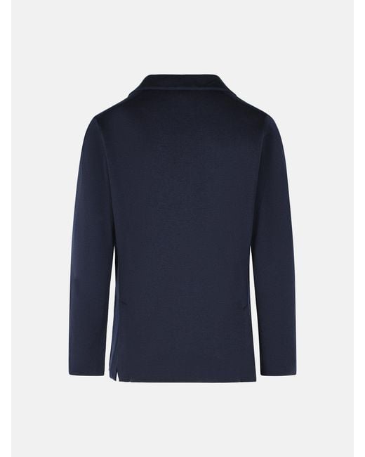 Lardini Blue Wool Jacket for men