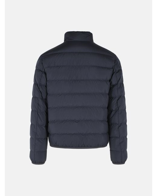 Moncler Blue 'Baudinet' Polyester Down Jacket for men