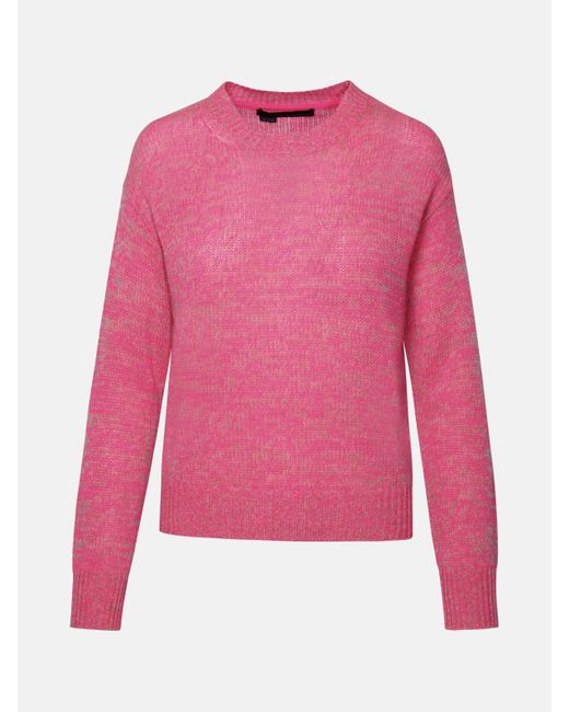 360cashmere Pink 'michelle' Cashmere Fuchsia Sweater