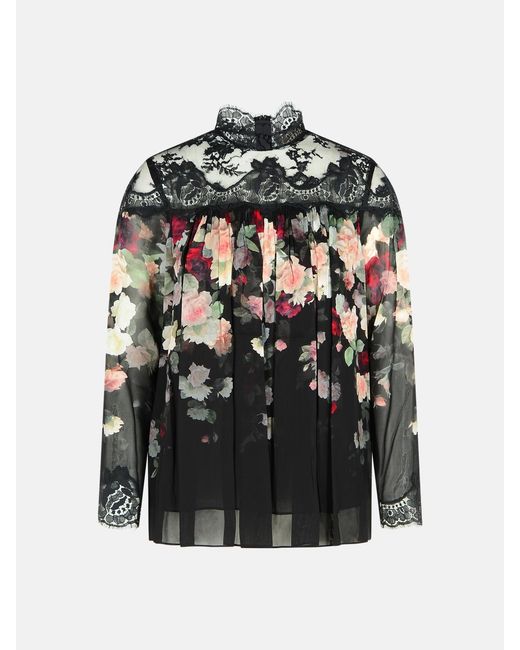 Zimmermann Black Viscose Blouse
