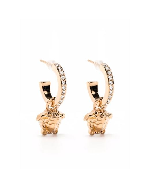 Versace Metallic Earrings