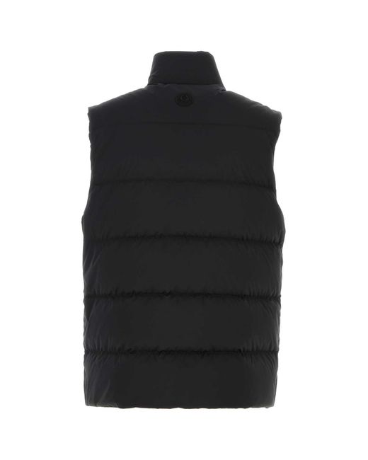 Moncler Black Stretch Polyester Pismo Down Jacket for men