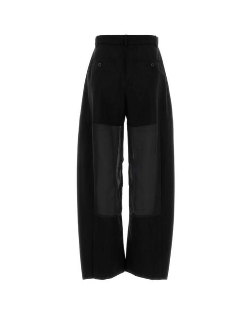 Sacai Black Wool Pant