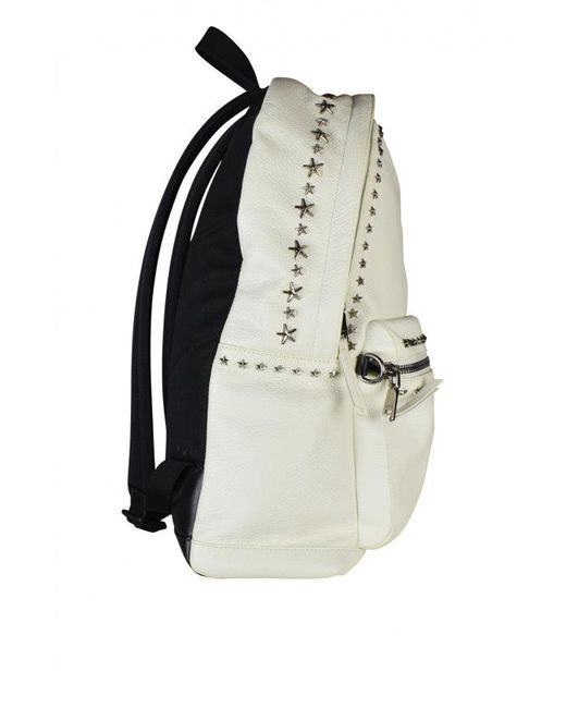 Jimmy Choo White Backpack