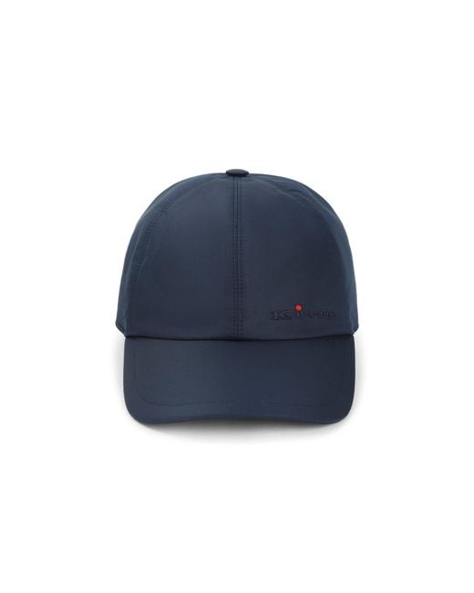 Kiton Blue Baseball Cap for men