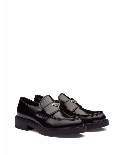 Prada Black Chocolate Shoes for men