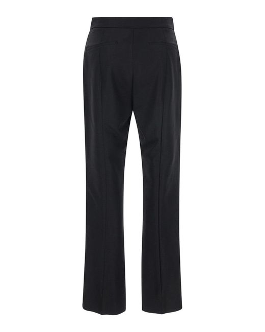 Gucci Black Flared Pants With Pences for men
