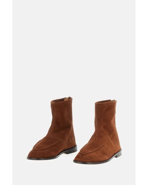 Hereu Brown Juliol Boot Suede