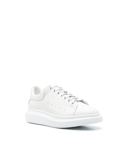 McQueen White Trainers