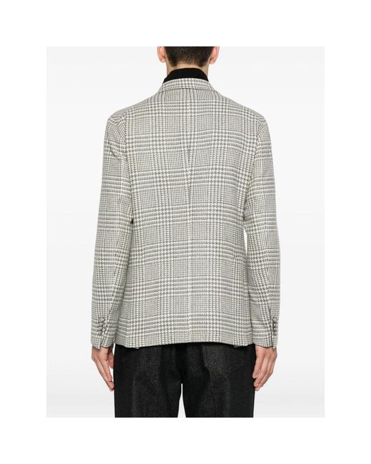 Tagliatore Gray Jackets for men