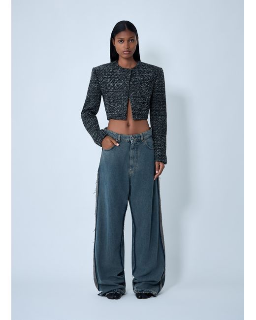 DIESEL Blue G-Crop Jacket