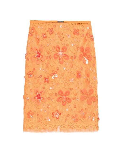Gucci Orange Skirts