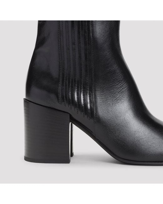 Dries Van Noten Black Bootie