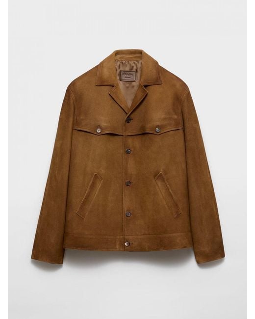 Prada Brown Jacket for men
