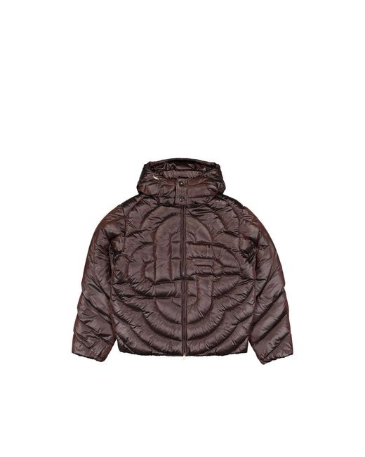 Casablanca Brown Quilted Jacket for men
