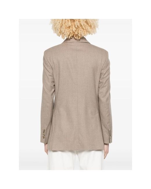 Max Mara Brown Neutrals Jackets