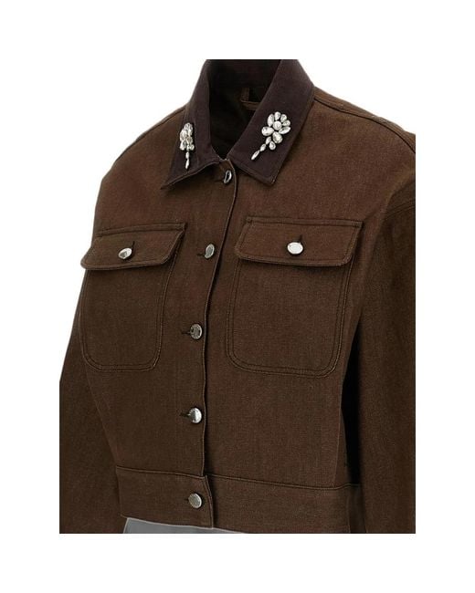 Simone Rocha Brown Jackets