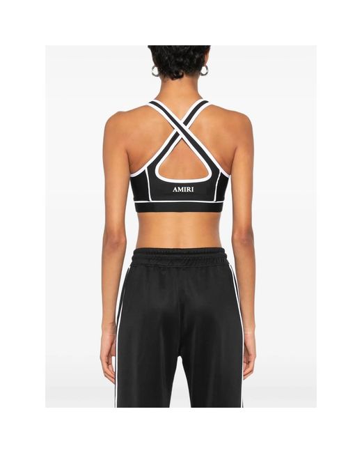 Amiri Black Tops