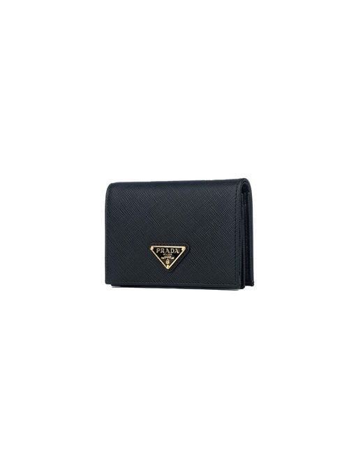 Prada Black Accessories Wallets