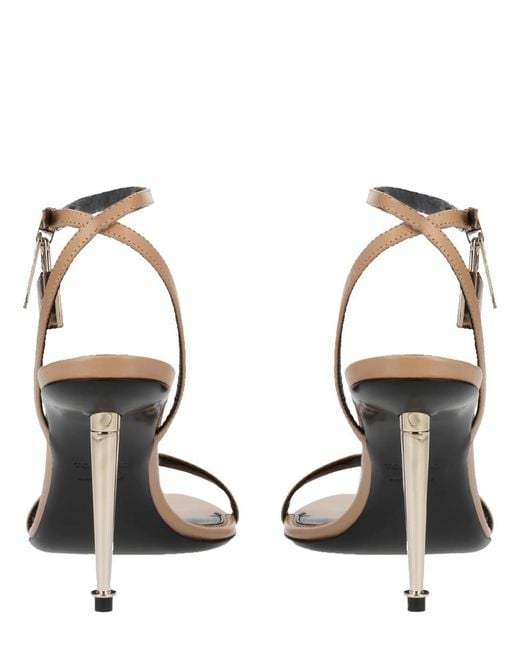 Tom Ford Metallic Sandal With Padlock