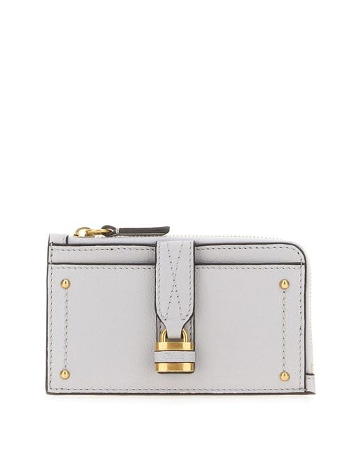 Chloé Gray Accessories Wallets
