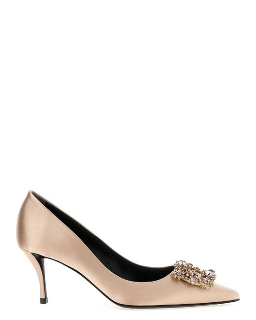 Roger Vivier Natural 'Efflorescence' Pumps