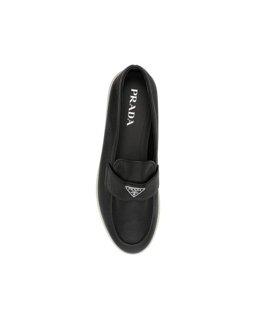 Prada Black Loafers for men