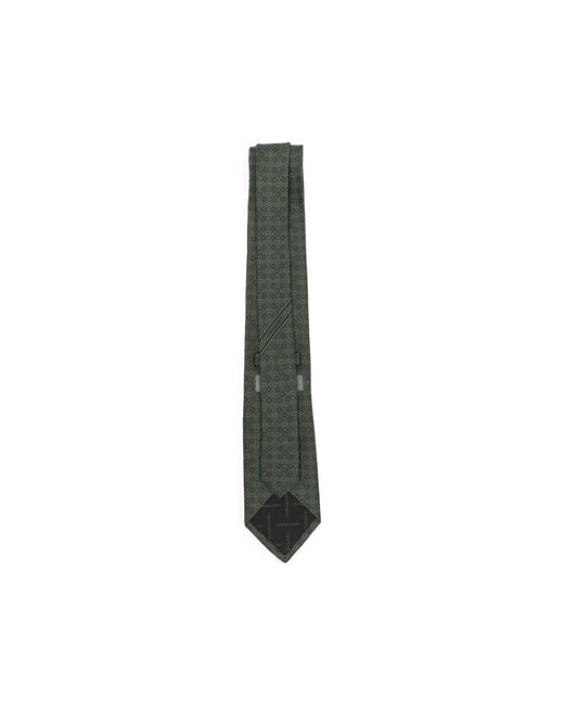 Ferragamo Green Ties & Bow Ties for men