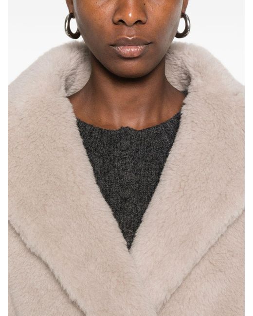 Max Mara Natural Wool Coat