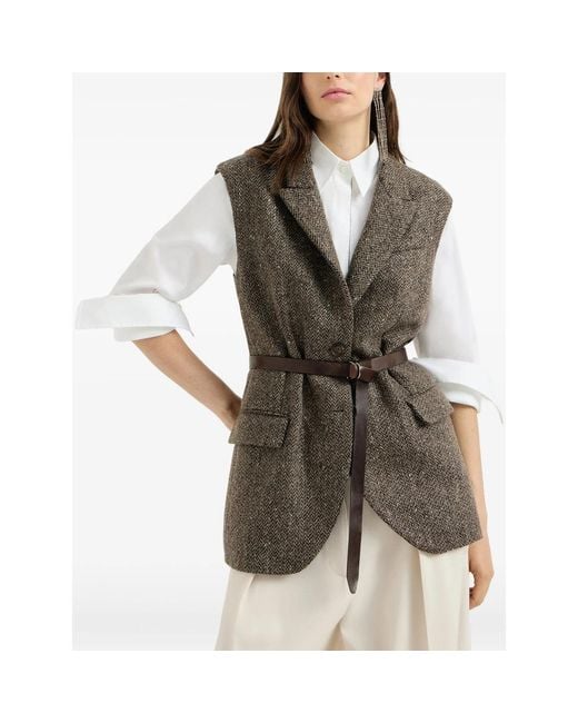 Brunello Cucinelli Brown Jackets