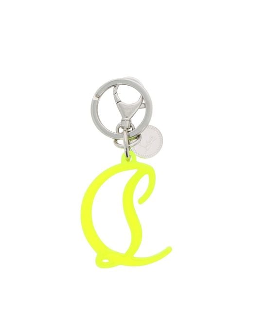 Christian Louboutin White Key Holders & Charms