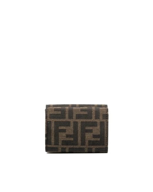 Fendi Gray Wallets & Purses