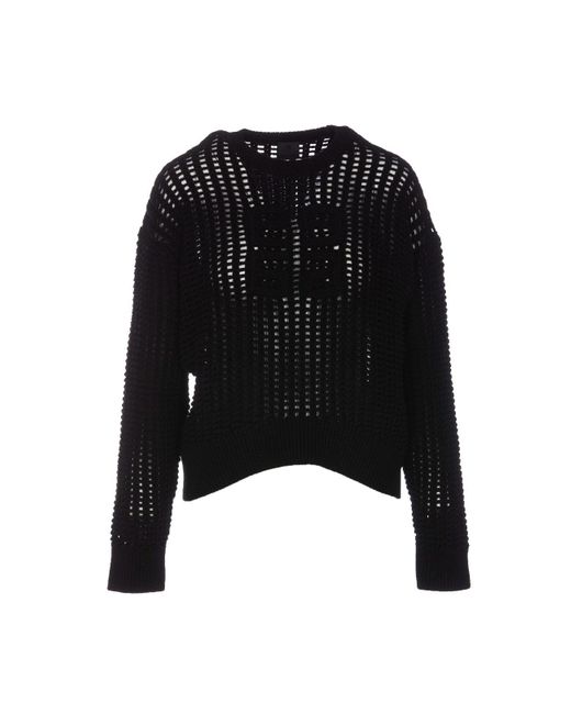Givenchy Black Wool And Cachemire 4G Sweater