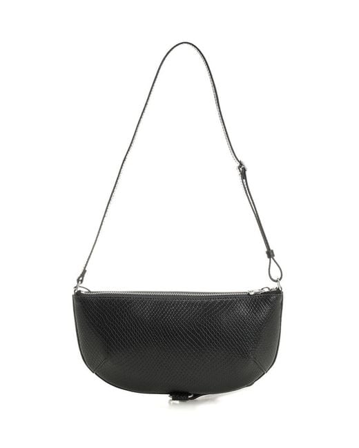 Courreges Black "Holy Eclipse" Bag