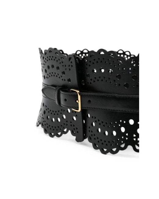 Alaïa Black Alaïa Belts