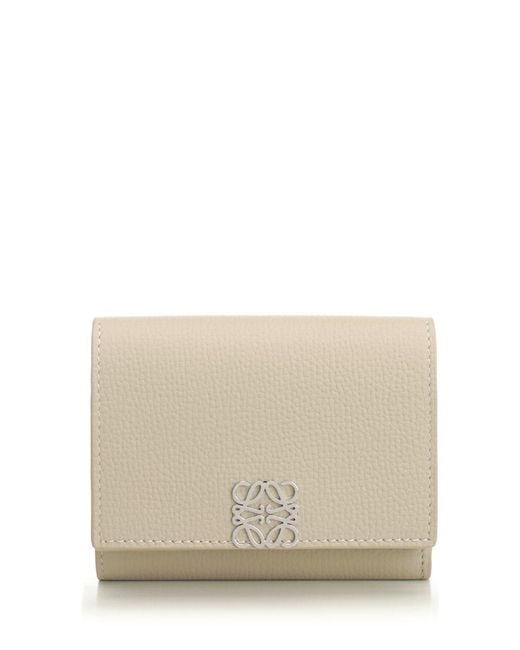 Loewe Natural Trifold Wallet