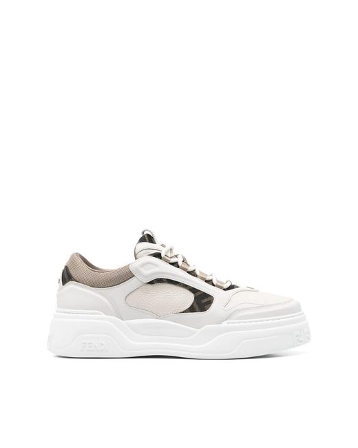 Fendi White Sneakers for men