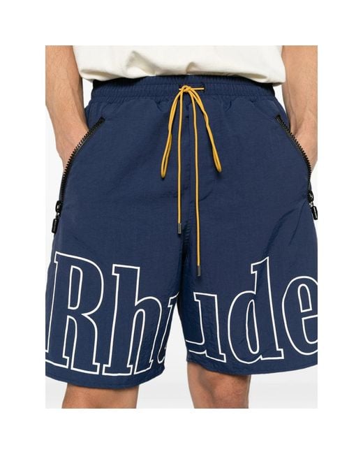Rhude Blue Shorts for men