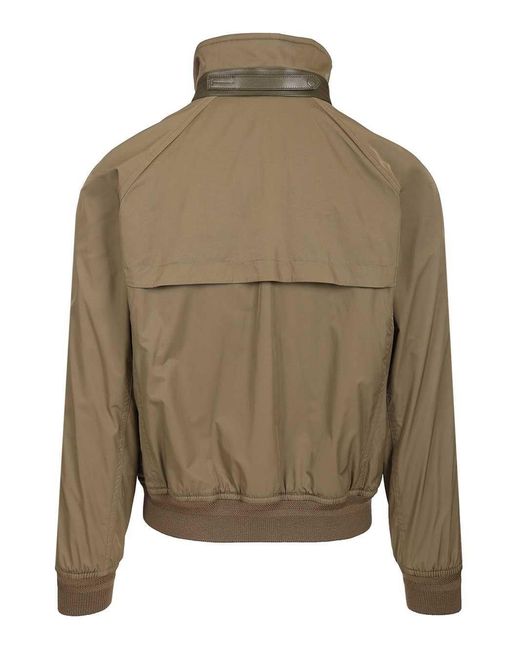 Tom Ford Green Jacket With Cashmere Lining for men