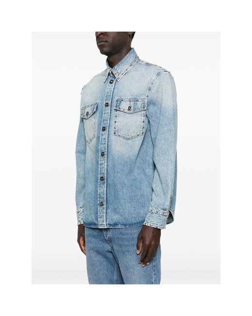 Versace Blue Shirt for men